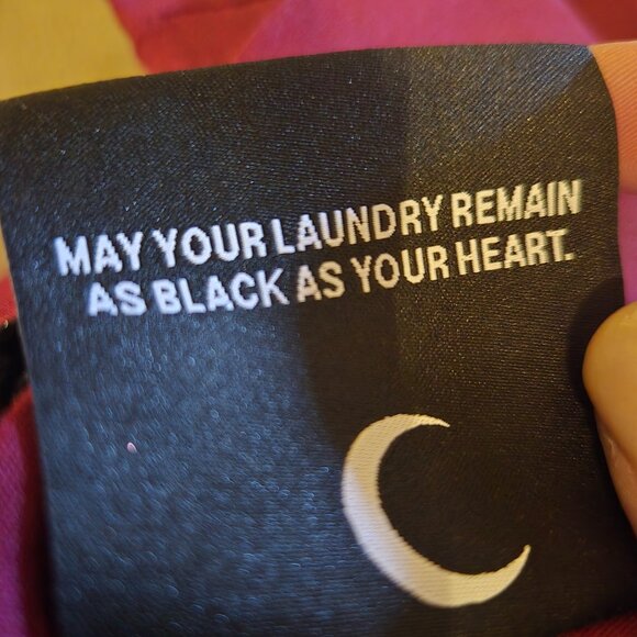 Killstar Black Ops Skater Dress with detachable tie - Blood color XL - Picture 12 of 15